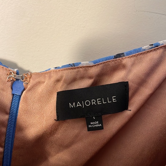 Majorelle Ailish Blue Floral Mini Dress - Picture 7 of 10